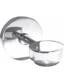 Porte-savon magnétique OMEGA en chrome 1,0x7,0x5,5cm Porte-savon magnétique OMEGA en chrome 1,0x7,0x5,5cm