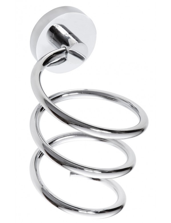 Support sèche-cheveux spiral OMEGA laiton chromé 10x18,5x12,5 cm Support sèche-cheveux spiral OMEGA laiton chromé 10x18,5x12,5 cm