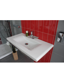 Mitigeur lavabo LOIRA en laiton chromé