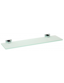 Tablette de douche murale en verre PLAZA 60x14x3,5 cm
