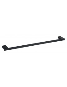Porte-serviette NERO 60cm en laiton noir