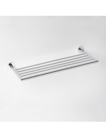 Etagère, tablette porte-serviettes inclinable OMEGA en chrome 65,5x5,5x27cm