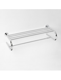 Tablette porte-serviette forme U OMEGA laiton chromé 65,5x16,5x27 cm