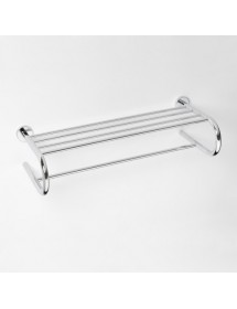 Tablette porte-serviette forme U OMEGA laiton chromé 65,5x16,5x27 cm