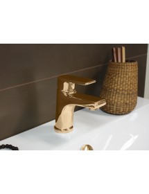 Mitigeur lavabo COLORADO en laiton doré