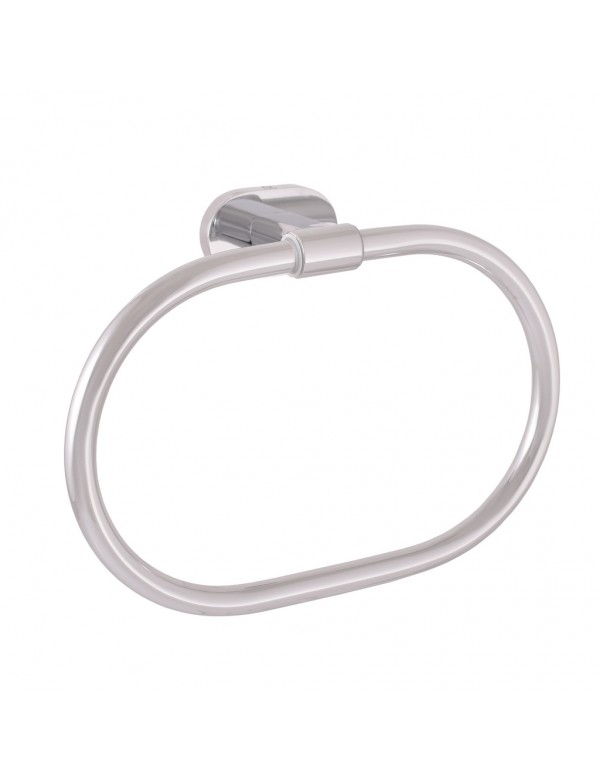 Anneau porte-serviette oval YUKON en laiton Anneau porte-serviette oval YUKON en laiton