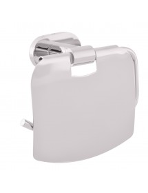 Porte papier toilettes avec couvercle YUKON en laiton
