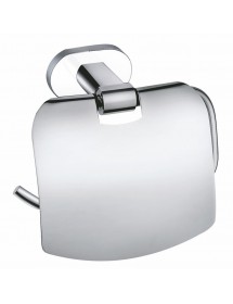Porte papier toilettes avec couvercle YUKON en laiton