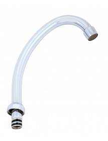 Mélangeur évier basse pression orientable en laiton chromé