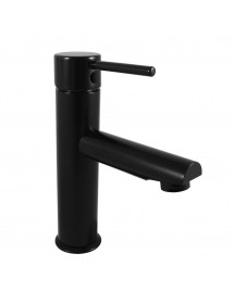 Mitigeur lavabo SEINA en laiton noir mat