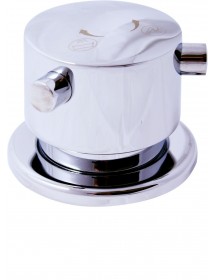 Mitigeur baignoire thermostatique 4 trous avec inverseur en laiton chromé