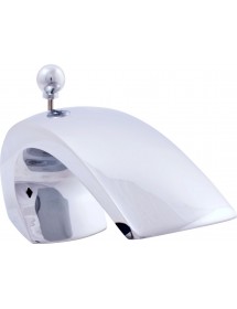 Mitigeur baignoire thermostatique avec cascade 3 trous en laiton chromé