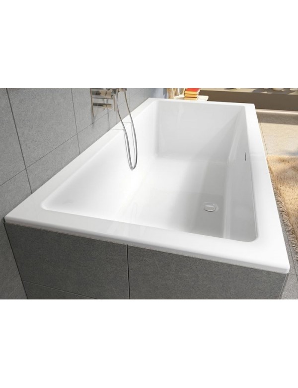 Baignoire acrylique RIHO RETHINK CUBIC WALL 180x80 cm