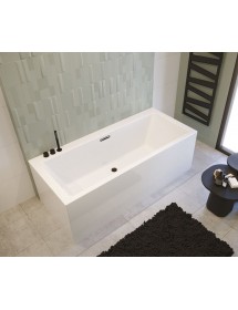 Baignoire RIHO RETHINK CUBIC Plug&Play Back2Wall