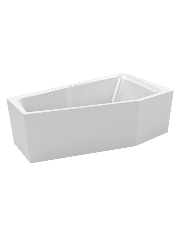 Baignoire d'angle RIHO RETHINK SPACE M Plug&Play 170x90 cm