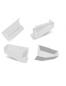 Grande baignoire d'angle RIHO RETHINK SPACE L Plug&Play 180x110 cm