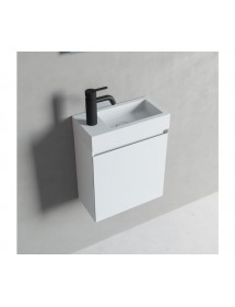 Lavabo SPRING VOW RIHO 40x20x8 cm en composite de marbre