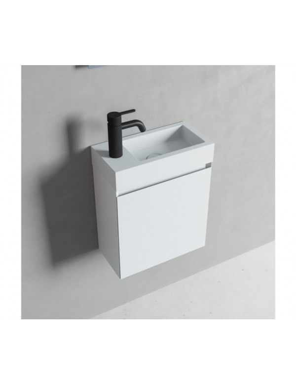 Lavabo SPRING VOW RIHO 40x20x8 cm en composite de marbre Lavabo SPRING VOW RIHO 40x20x8 cm en composite de marbre