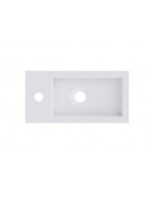 Lavabo SPRING VOW RIHO 40x20x8 cm en composite de marbre Lavabo SPRING VOW RIHO 40x20x8 cm en composite de marbre