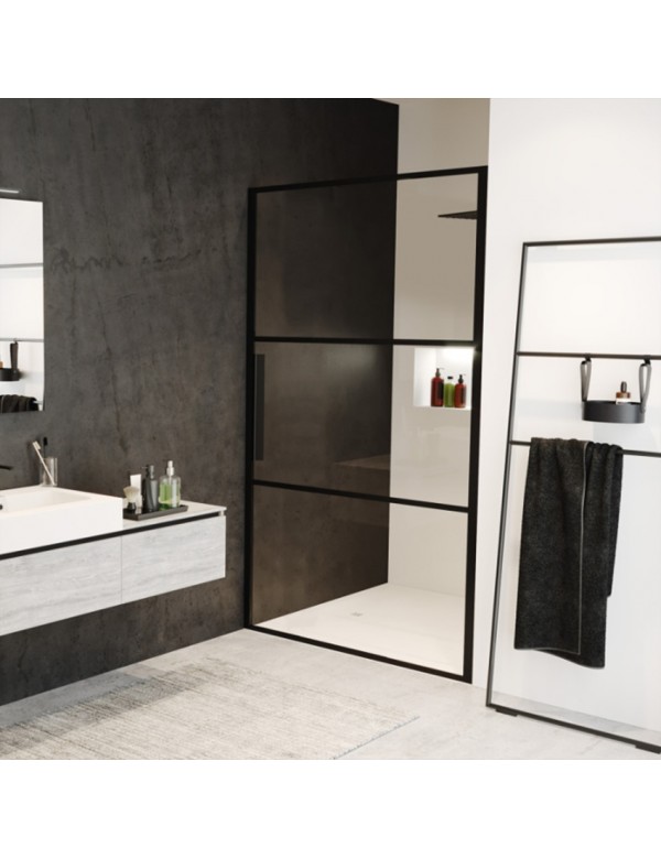 Porte de douche battante GRID 101 RIHO 80x200 cm