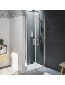 Double porte de douche battante NOVIK 111 RIHO 90x200 cm