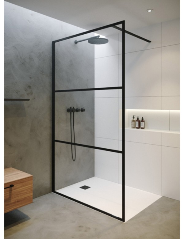 Paroi de douche italienne GRID 400 RIHO