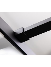 Paroi de douche italienne avec rabattant fixe GRID 402 RIHO 100x200 cm