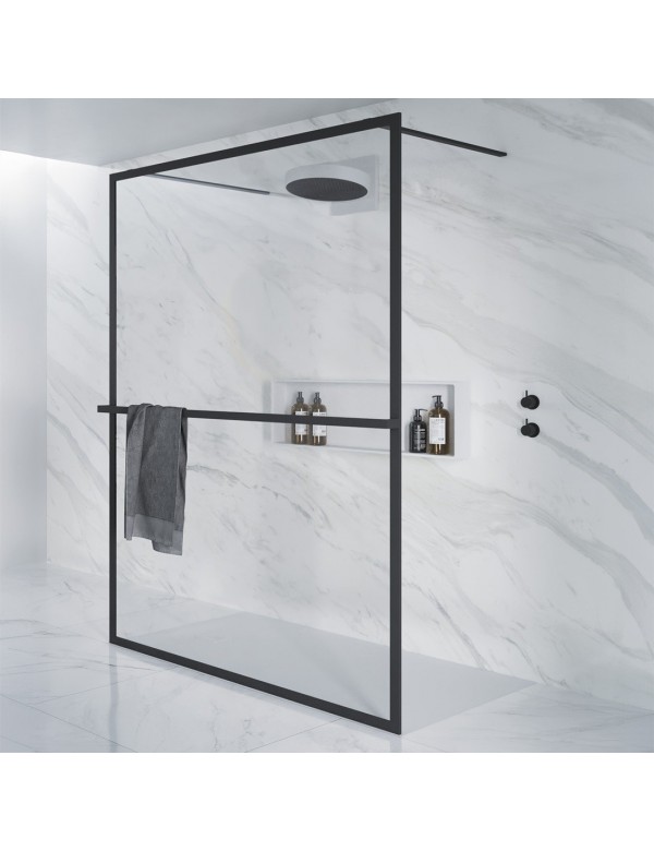 Paroi de douche italienne LUCID 401 RIHO 100x200 cm