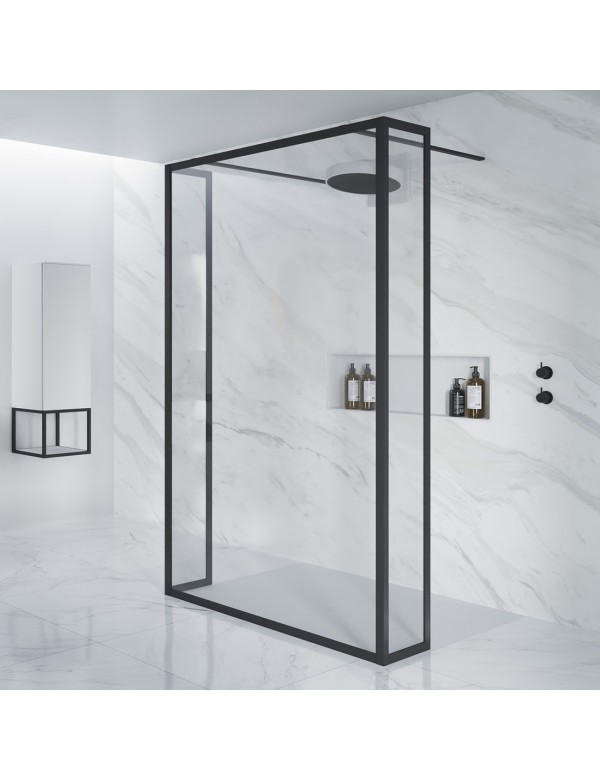 Paroi de douche italienne LUCID 404 swing RIHO