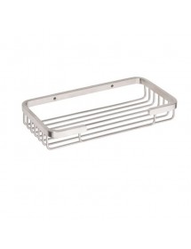Porte-savon grille rectangulaire mural CYTRO laiton chromé Porte-savon grille rectangulaire mural CYTRO laiton chromé