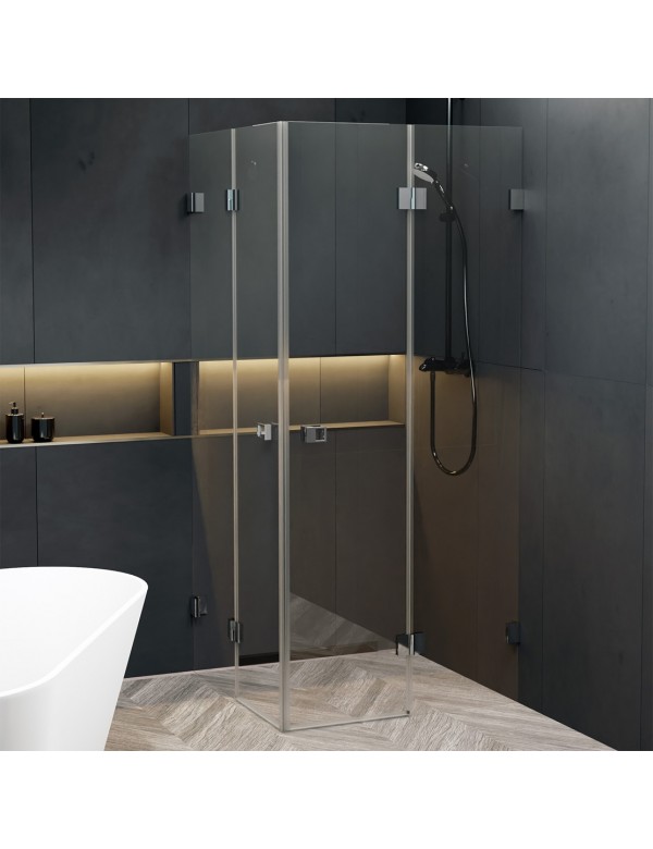 Cabine de douche d'angle SCANDIC NXT 207