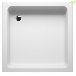 Receveur de douche acrylique carré RIHO SATURNUS 90x90x15,5 cm