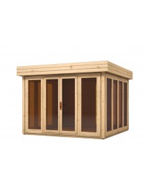 Maison de jardin ORCHIDEE en bois épicéa 370x350 cm
