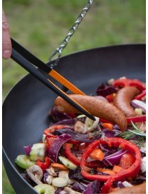 WOK à suspendre 80 cm sur trépied