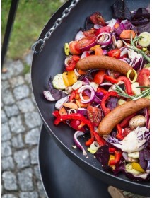 WOK à suspendre 80 cm sur trépied