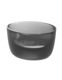 Vasque à poser Frosted Smoke OVAL RIHO 38x33 cm solid surface