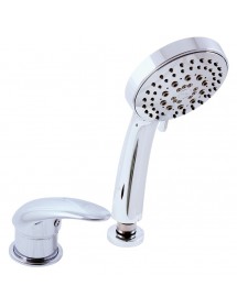 Mitigeur bord de  baignoire 2 trous DANUBIE en laiton chromé