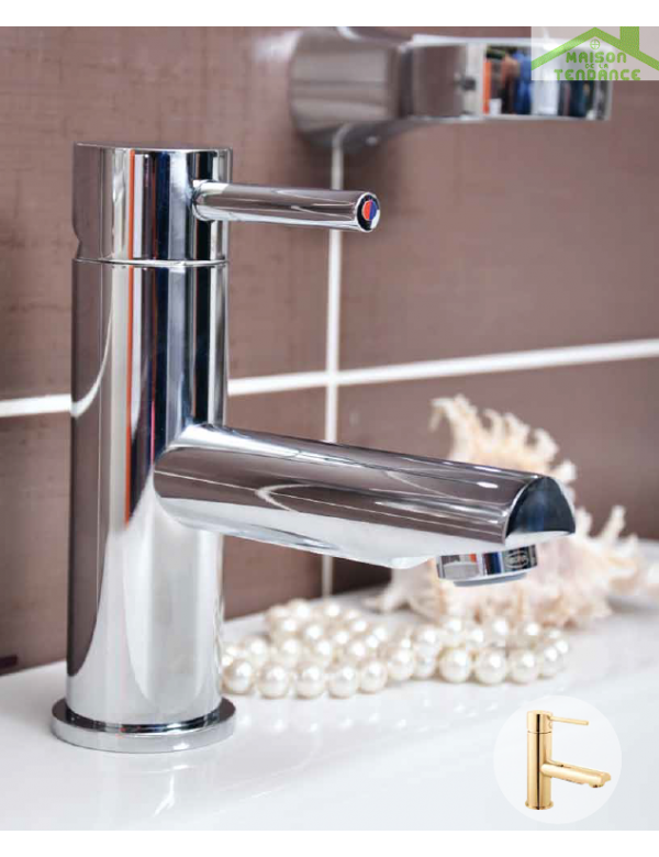 Mitigeur lavabo SEINA laiton chromé Mitigeur lavabo SEINA laiton chromé