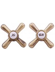 Mélangeur bidet MORAVA RETRO avec pop-up en laiton bronze