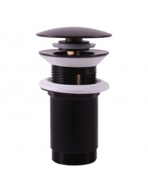Mitigeur bidet LABE avec siphon en laiton doré noir mat
