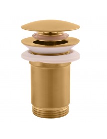 Mitigeur bidet LABE en laiton doré avec siphon