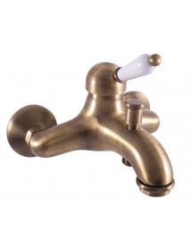 Colonne de douche LABE laiton bronze avec douchette H.102 cm