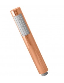 Mitigeur baignoire sur pied SEINA en laiton rose gold brossé H. 106 cm