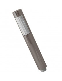 Mitigeur baignoire sur pied SEINA en laiton gris métal poli H. 106 cm