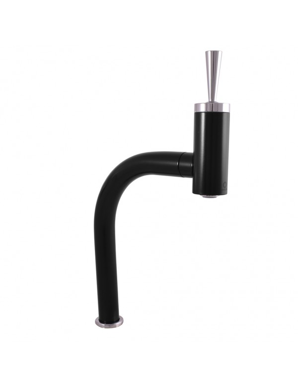 Mitigeur haut lavabo SEINA JOYSTICK 25,8 cm laiton chromé noir Mitigeur haut lavabo SEINA JOYSTICK 25,8 cm laiton chromé noir