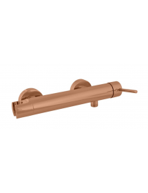 Mitigeur douche mural SEINA laiton rose gold brossé