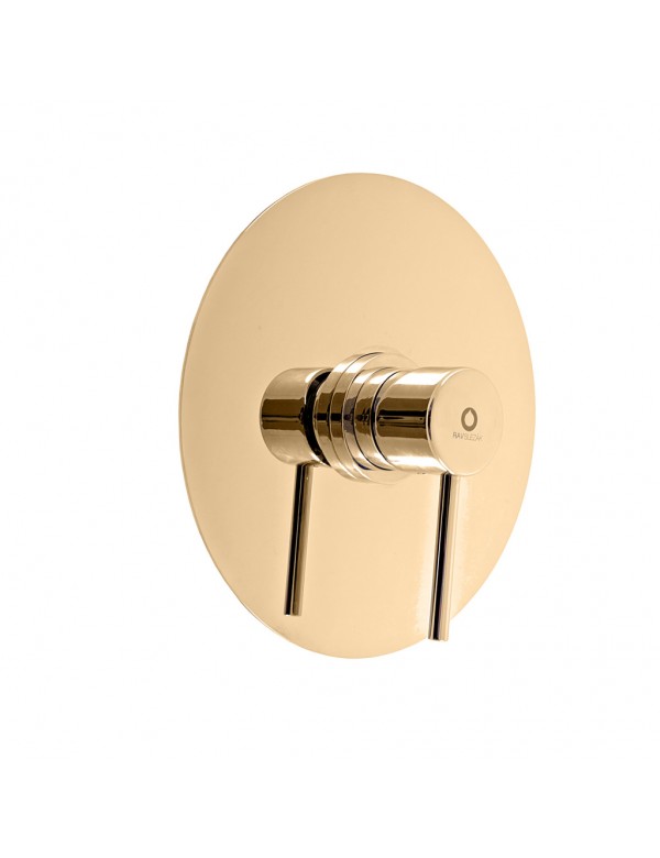 Mitigeur douche encastrable SEINA en laiton doré 15 cm