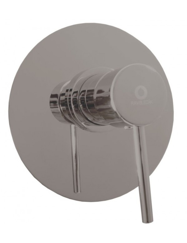 Mitigeur douche encastrable SEINA en laiton métal gris poli15 cm Mitigeur douche encastrable SEINA en laiton métal gris poli15 cm