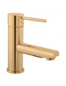 Mitigeur lavabo SEINA sans bonde laiton doré brossé