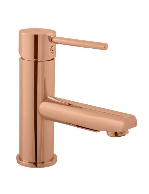 Mitigeur lavabo SEINA sans bonde laiton rose gold brossé Mitigeur lavabo SEINA sans bonde laiton rose gold brossé